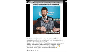 Fact Check: Michal Šimečka NEZARÁBA 25-tisíc eur mesačne