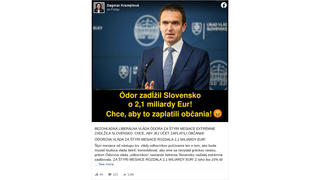 Fact Check: Ódorova vláda NEZADLŽILA Slovensko