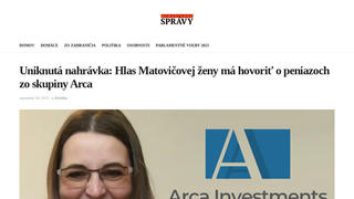 Fact Check: Nahrávka manželky Igora Matoviča NIE je pravá 
